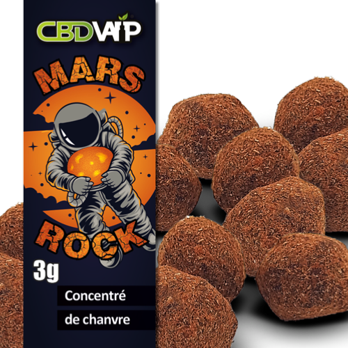 Résine CBD Mars Rock - 40 %